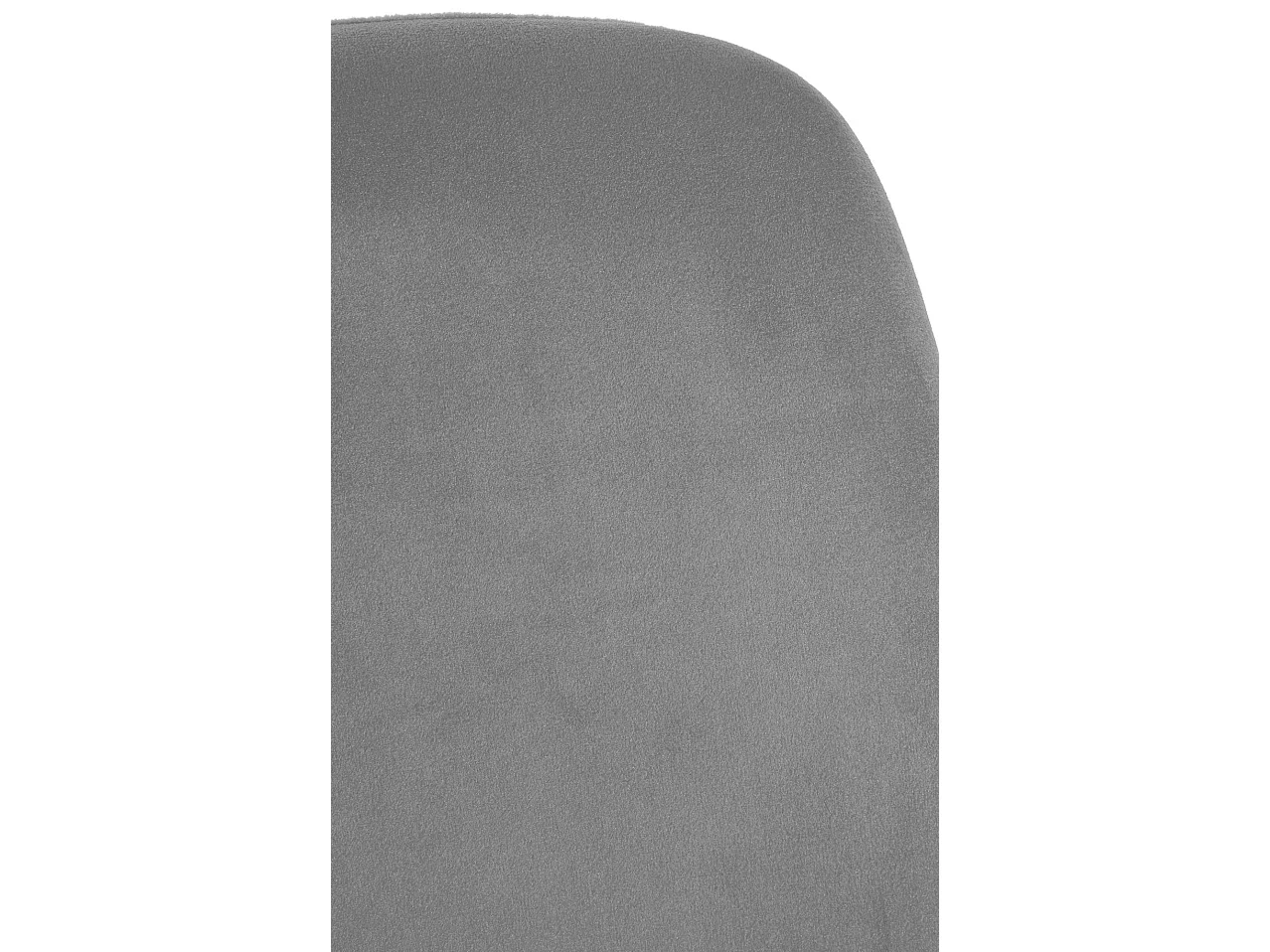 Eetkamerstoelen - Fluweel & natura (vierkant) - grijs - Victoria