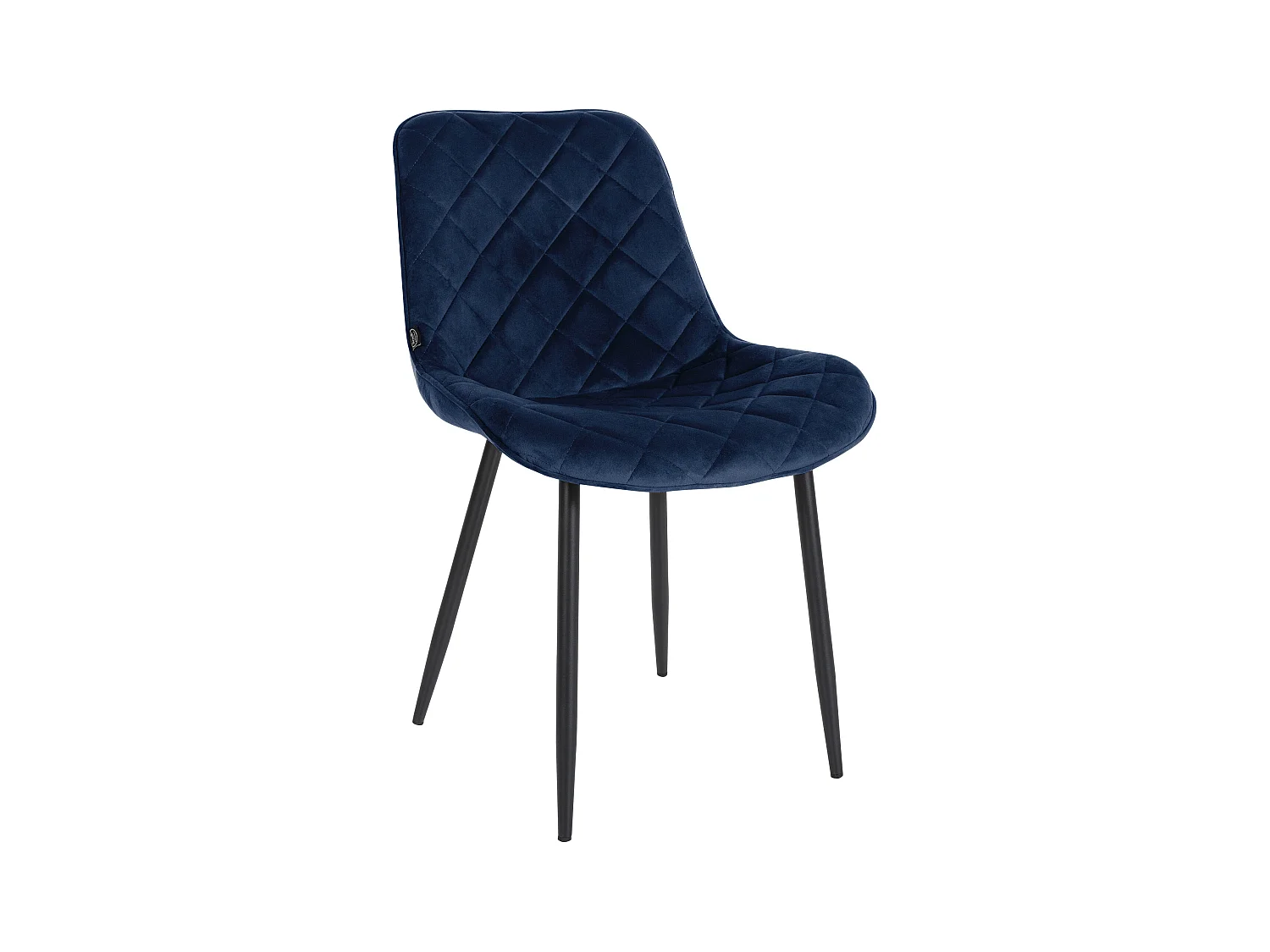 chaise salle à manger - Velours & Nature - Bleu - Springs