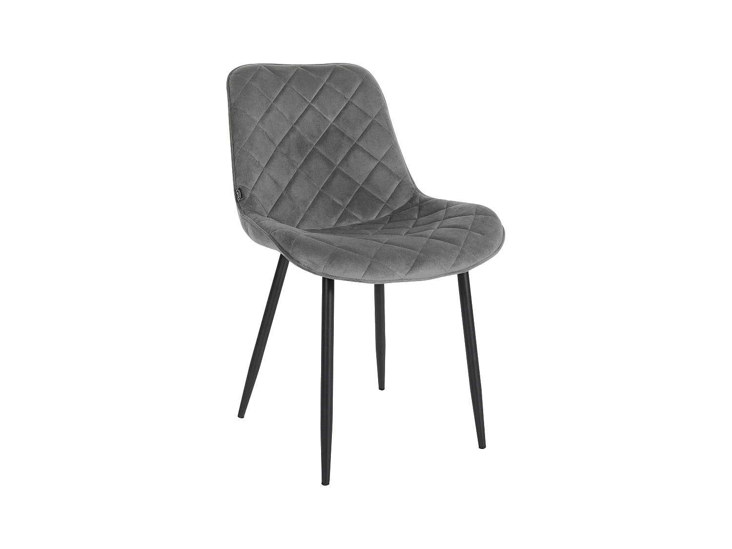 chaise salle à manger - Velours & Nature - Gris - Springs