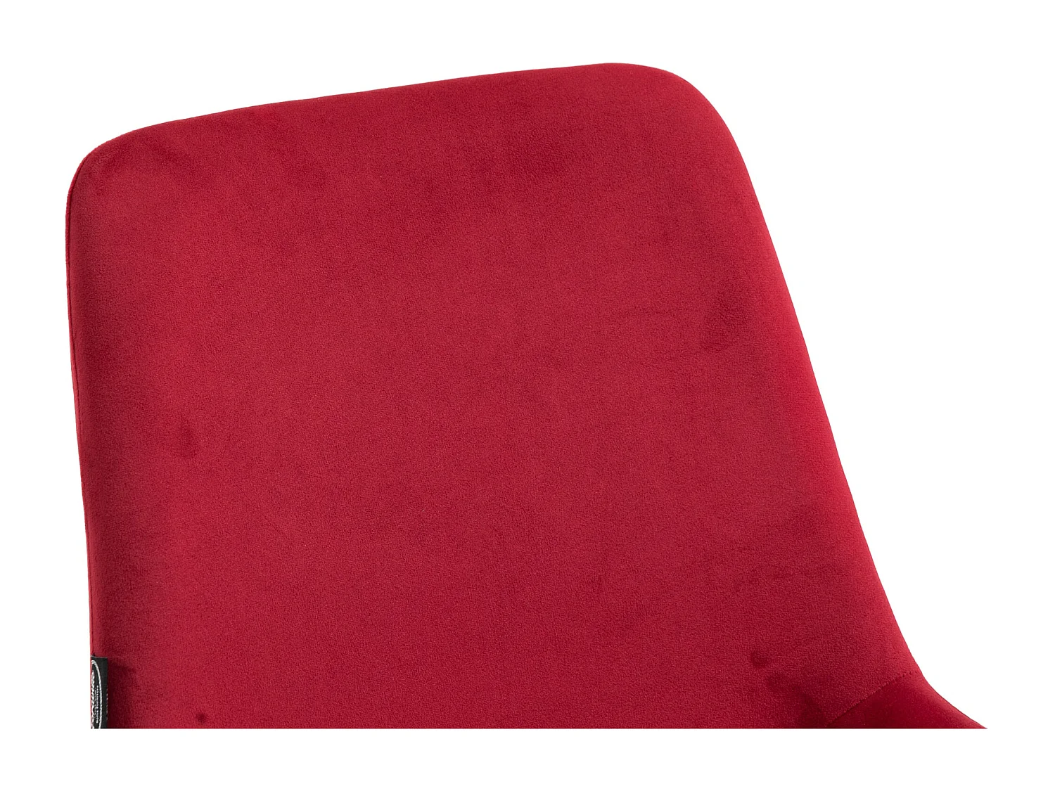 Lot de 2  chaise salle à manger - Velours - Rouge - Victoria