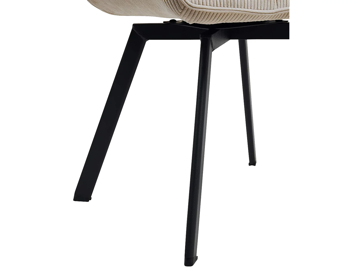 chaises avec accoudoirs - Cordon - Crème - Jordi