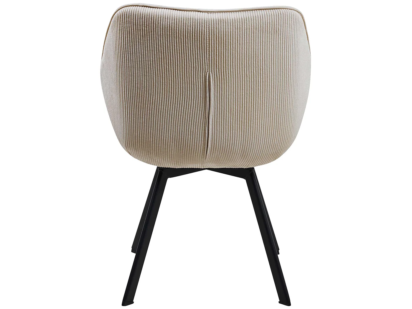 chaises avec accoudoirs - Cordon - Crème - Jordi