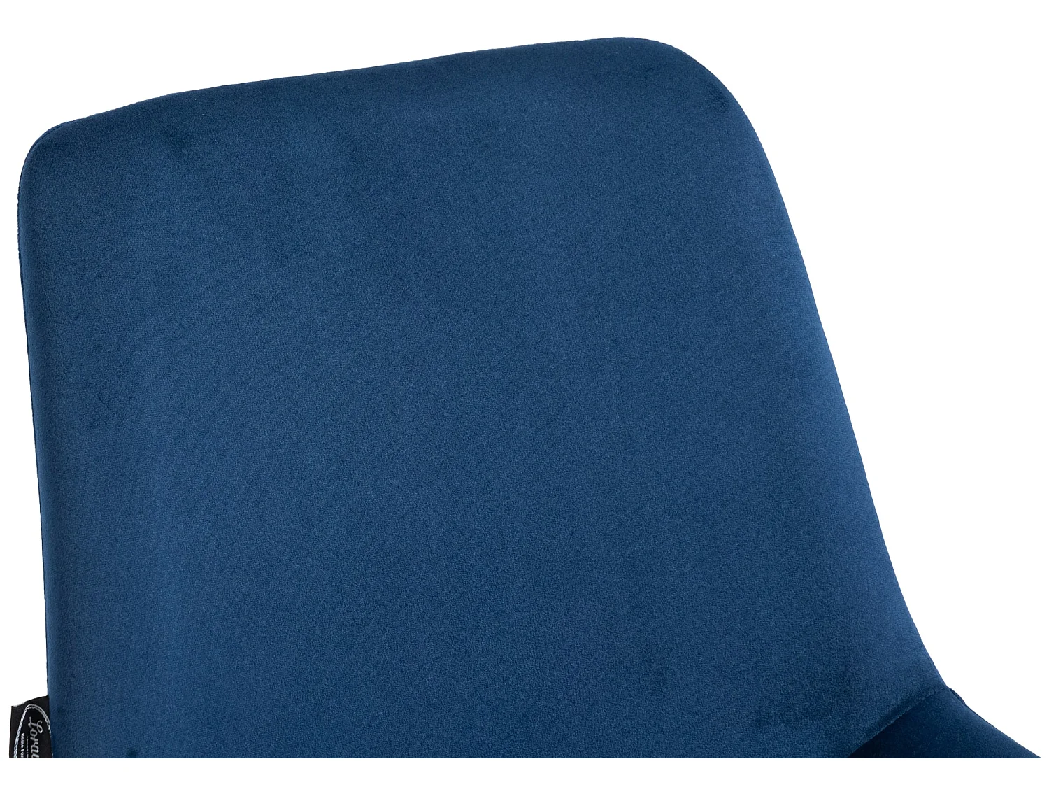 Lot de 2  chaise salle à manger - Velours - Bleu - Victoria