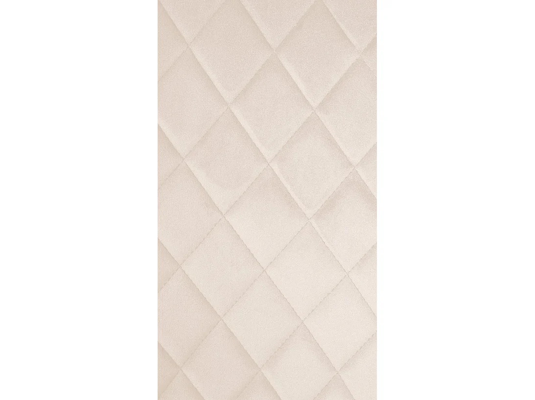 Eetkamerstoelen - Fluweel & natura (vierkant) - creme - Telde