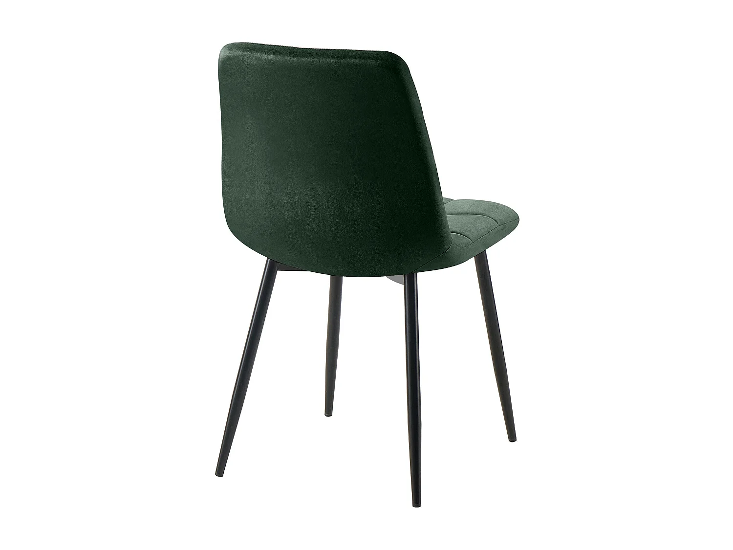 Set van 2  Eetkamerstoelen - Fluweel - groen - Tilde