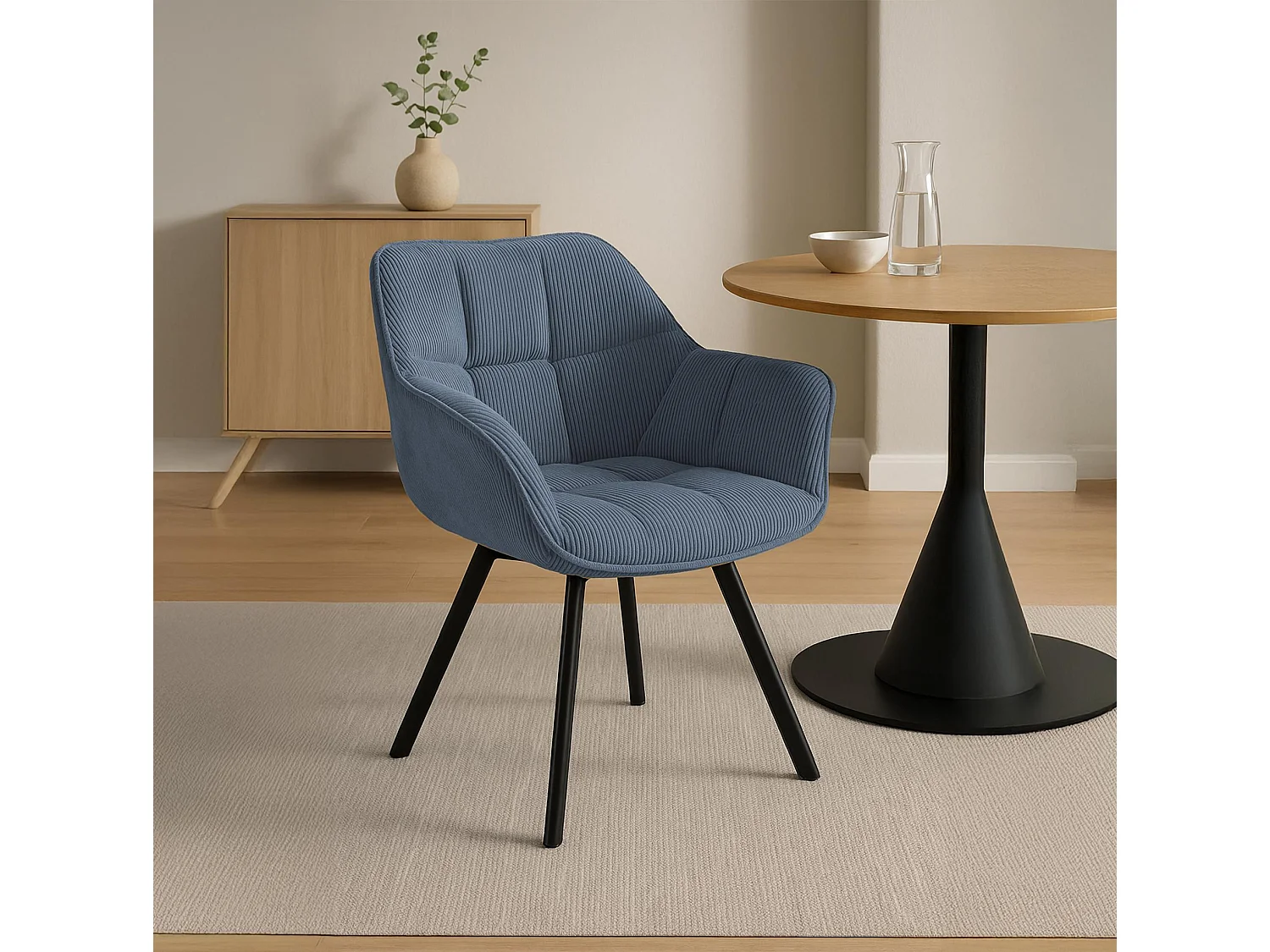 chaises avec accoudoirs - Cordon - Bleu - Jordi