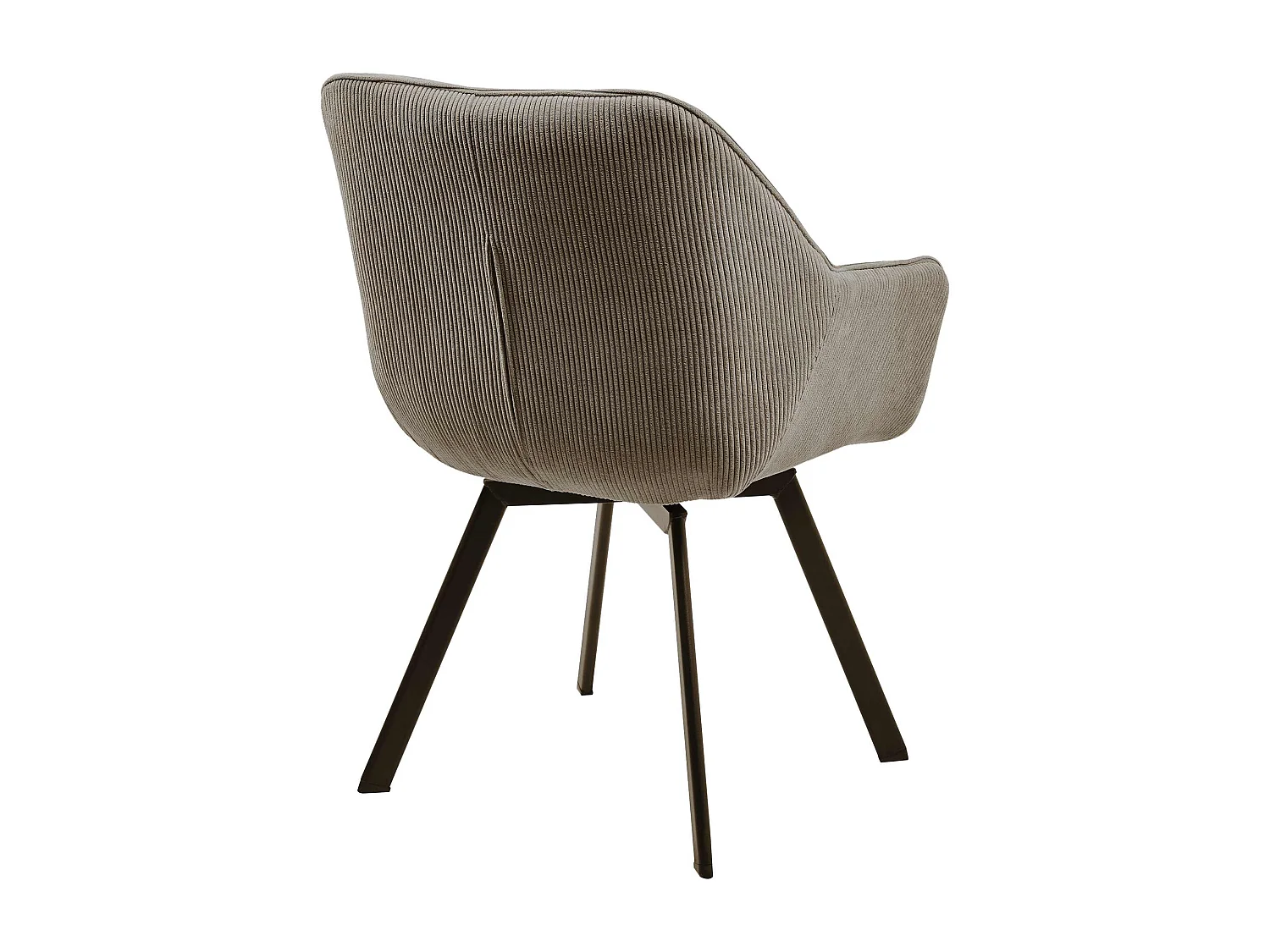 chaises avec accoudoirs - Cordon - Marron - Jordi