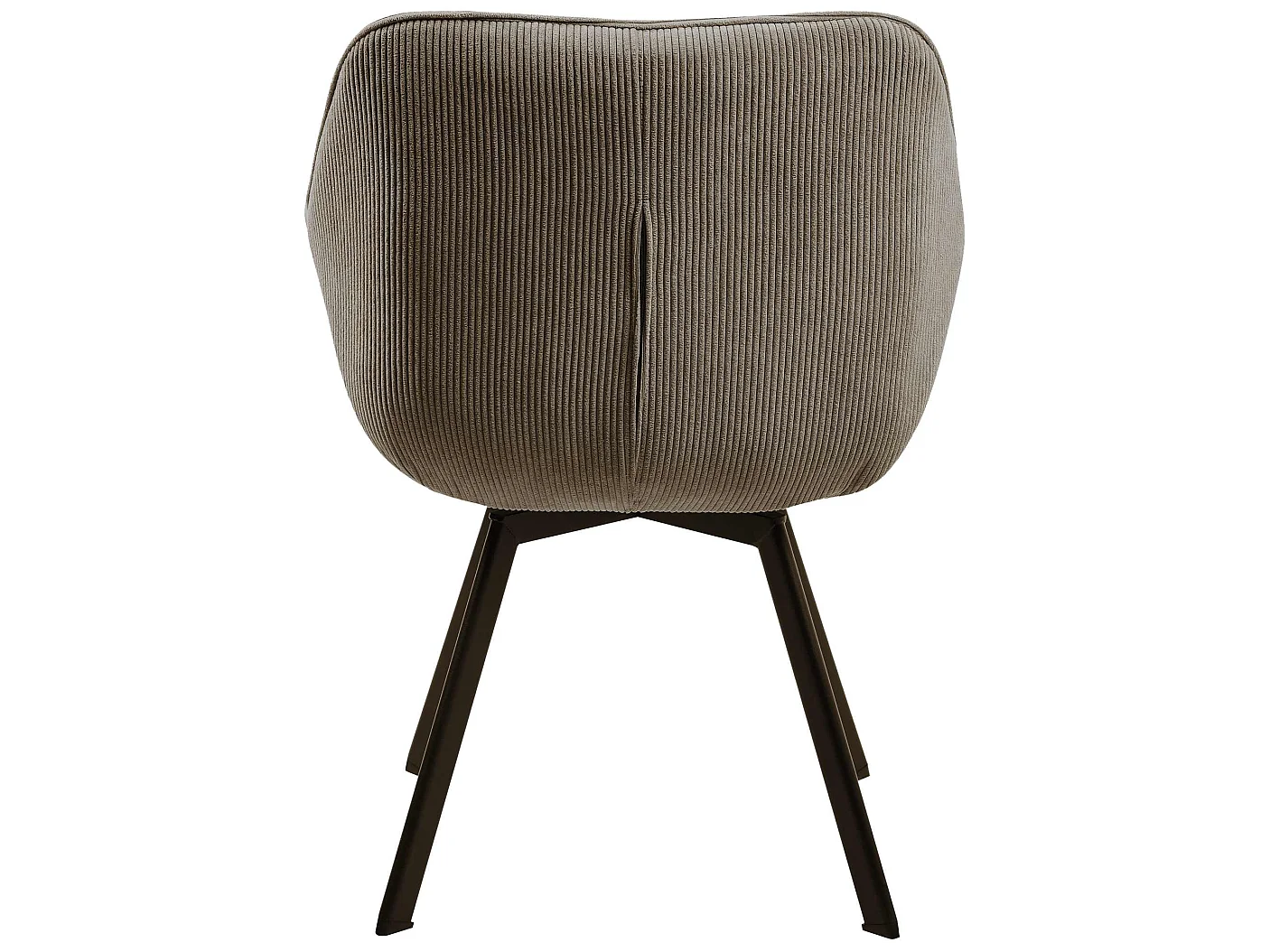 chaises avec accoudoirs - Cordon - Marron - Jordi