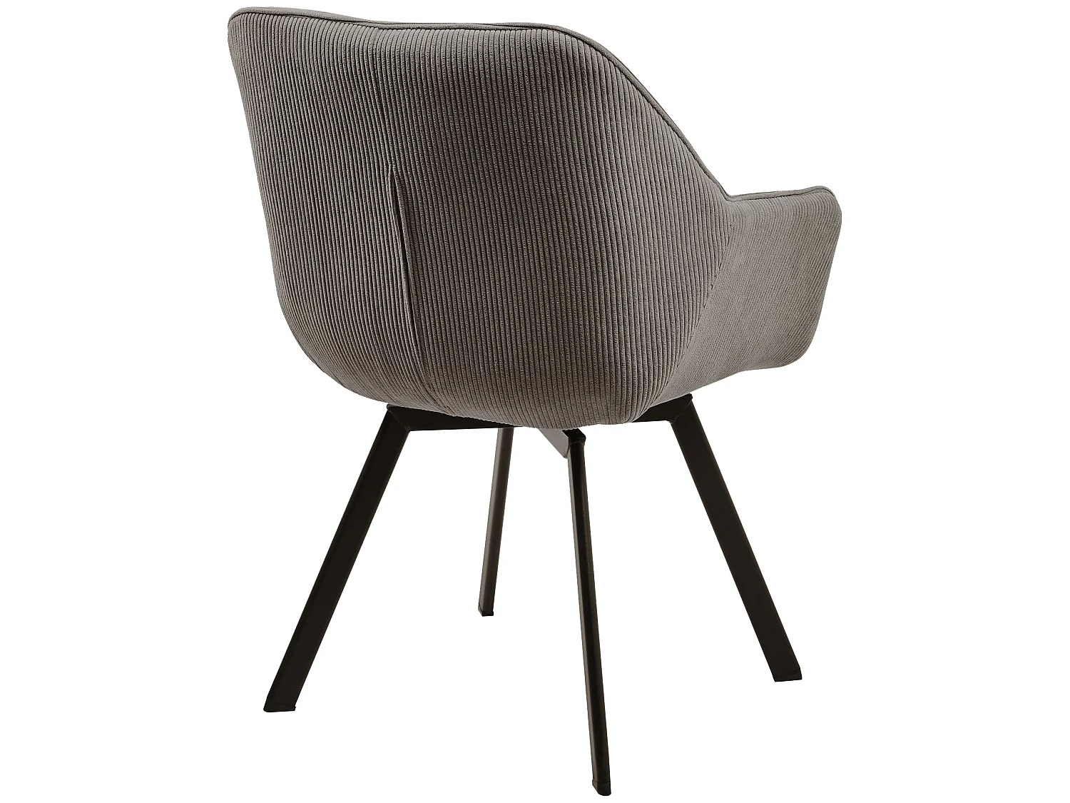 chaises avec accoudoirs - Cordon - Marron - Jordi