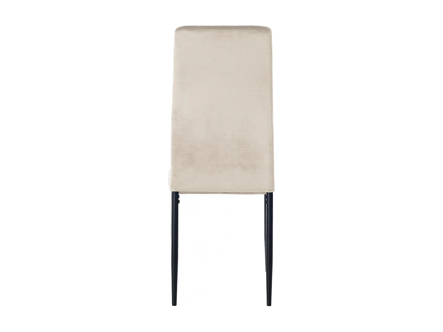 chaise salle à manger - Velours - Crème - Savino