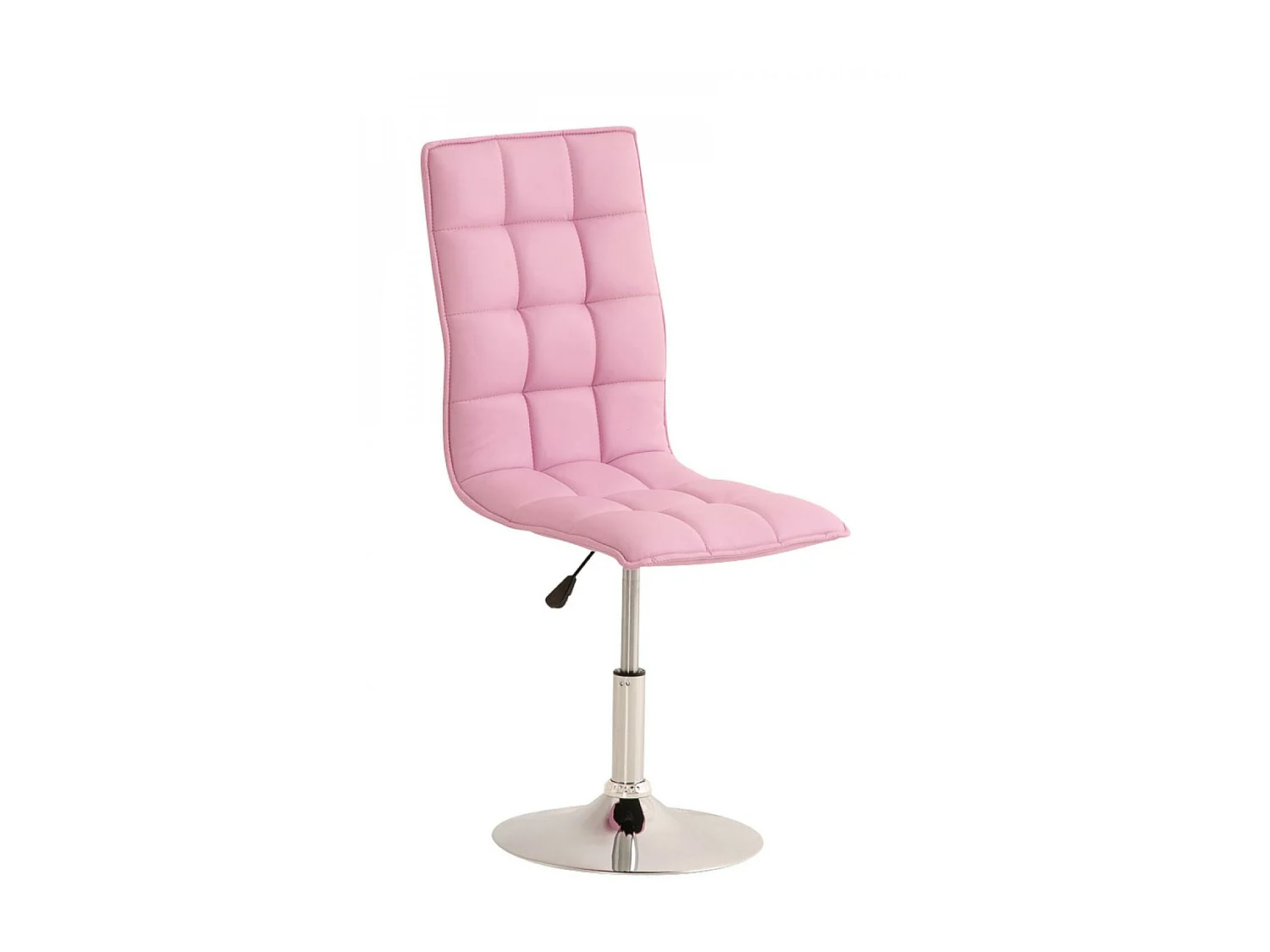 chaise salle à manger - Similicuir - Rose - Peking