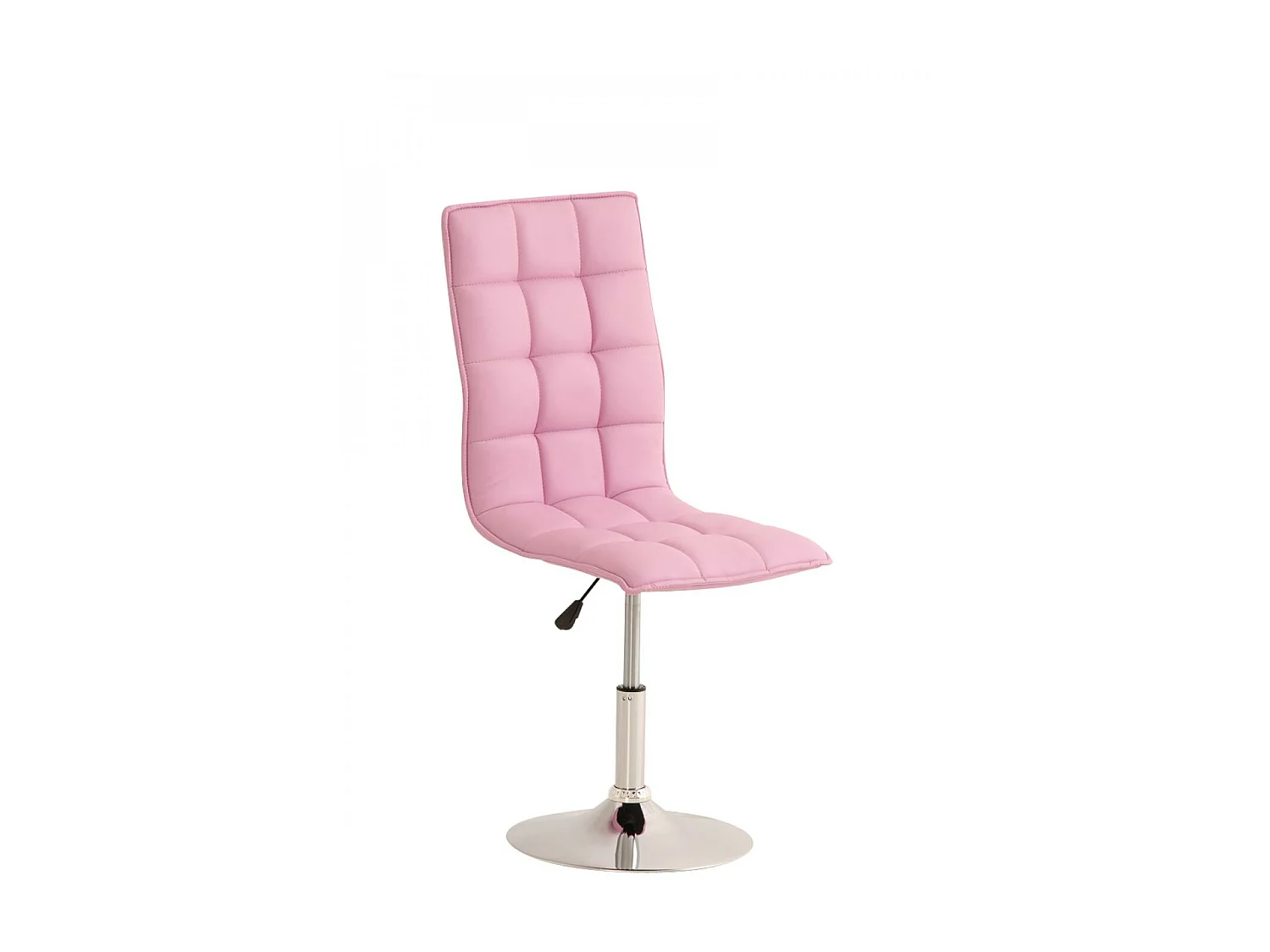 chaise salle à manger - Similicuir - Rose - Peking