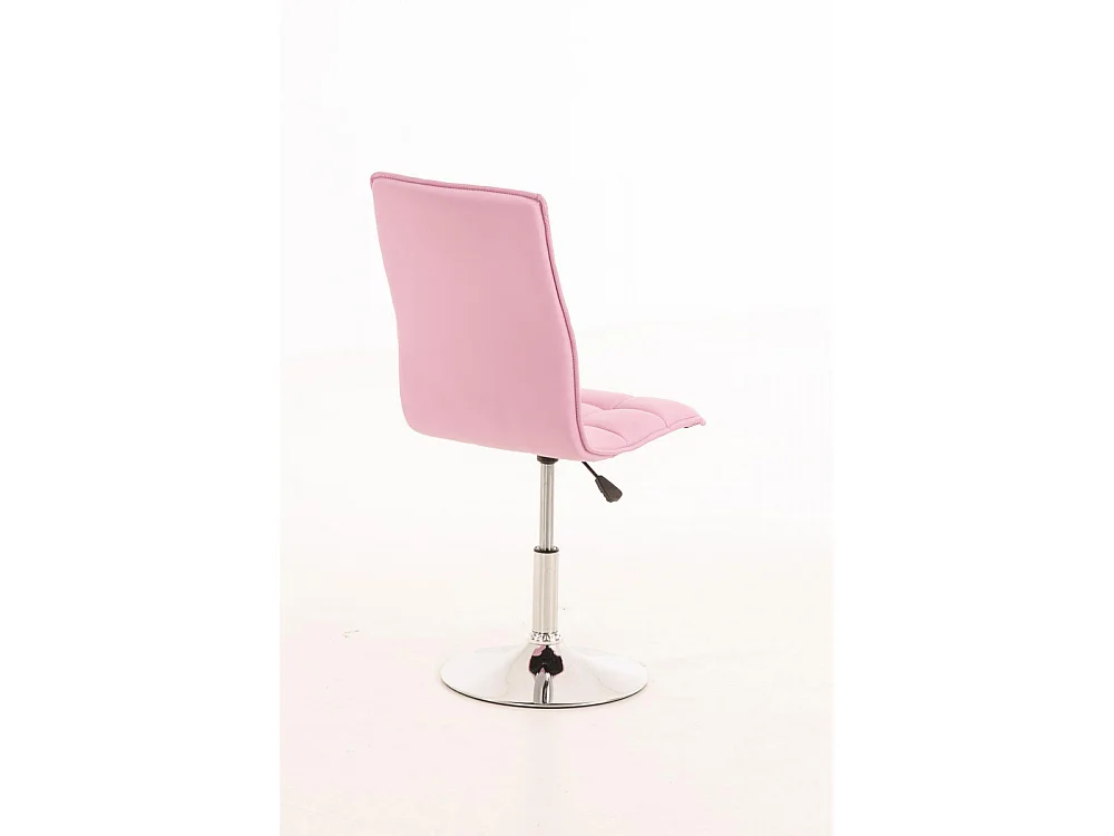 chaise salle à manger - Similicuir - Rose - Peking