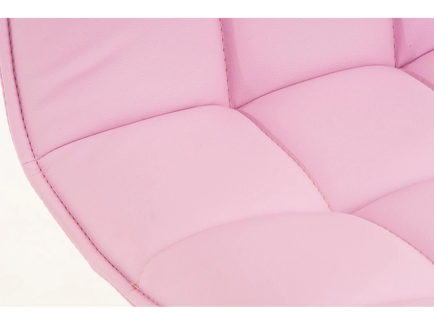 chaise salle à manger - Similicuir - Rose - Peking