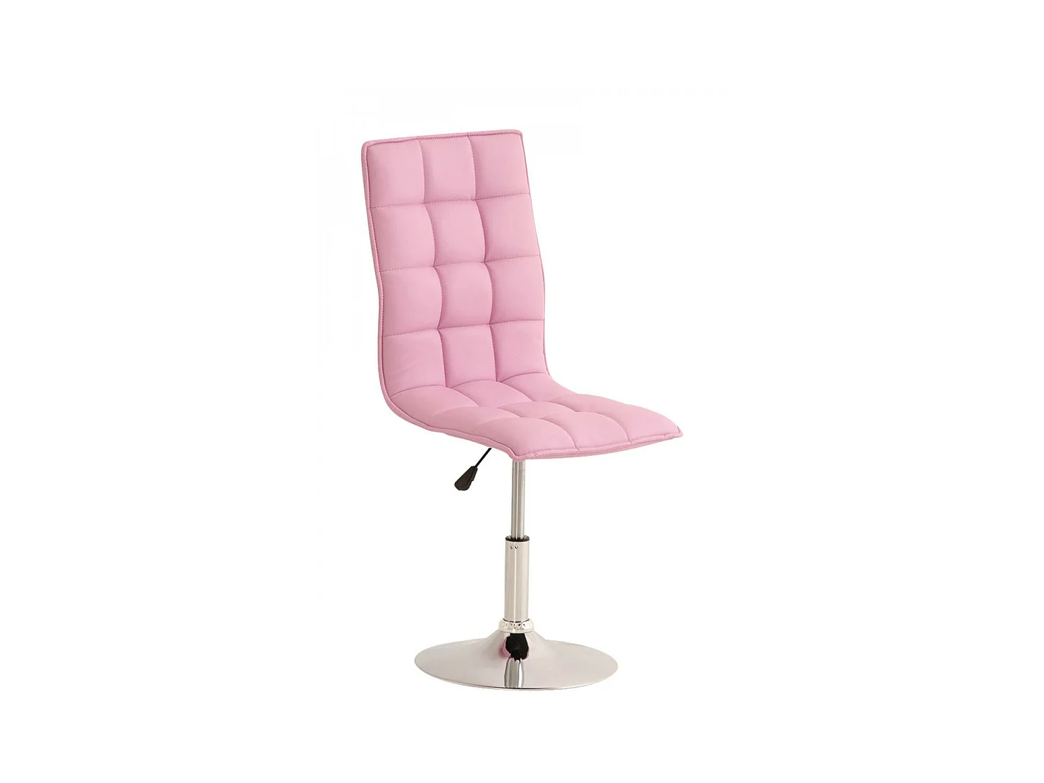 chaise salle à manger - Similicuir - Rose - Peking
