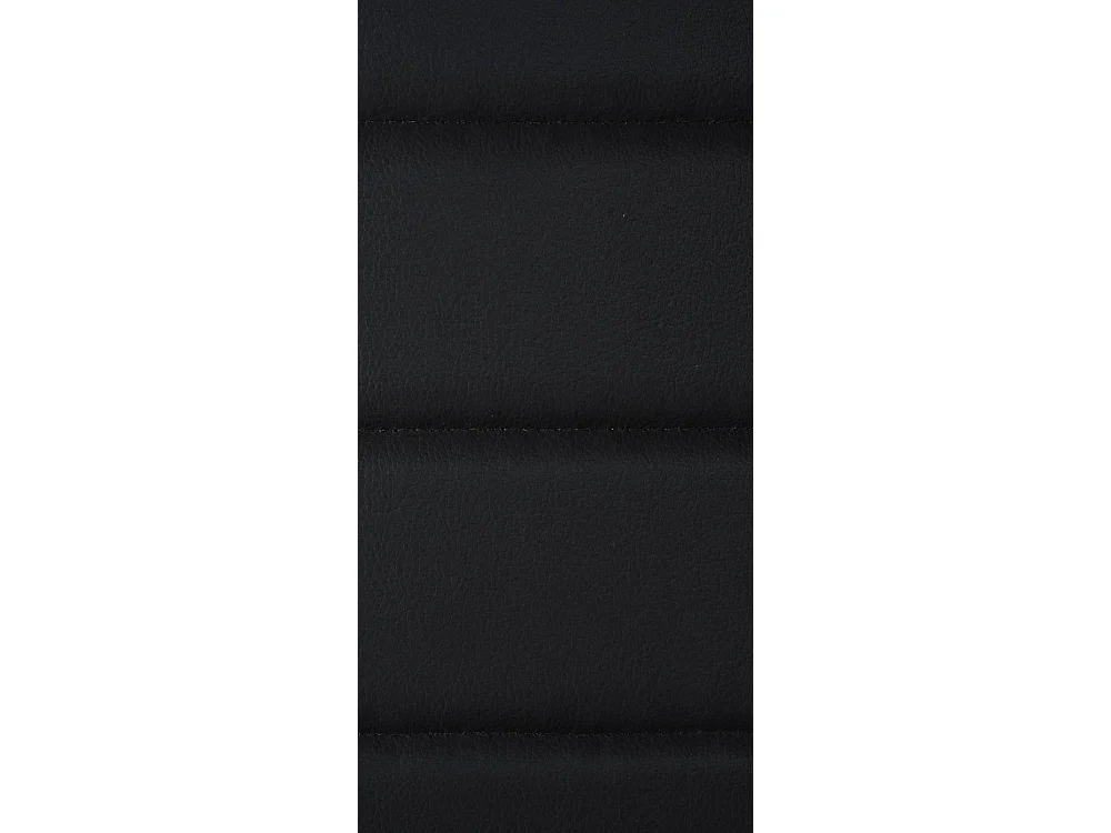 Lot de 4  chaise salle à manger - Similicuir - Noir - Mayfair