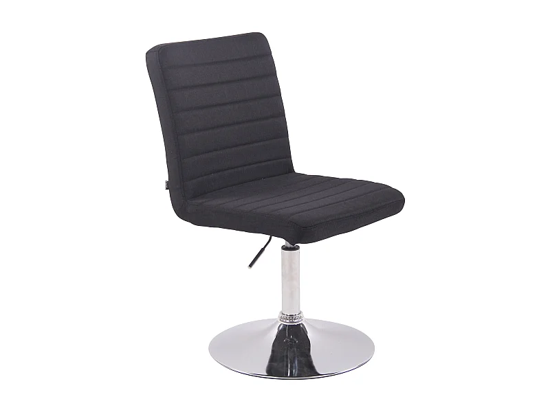 chaise salle à manger - Tissu & Antique - Noir - Elvas