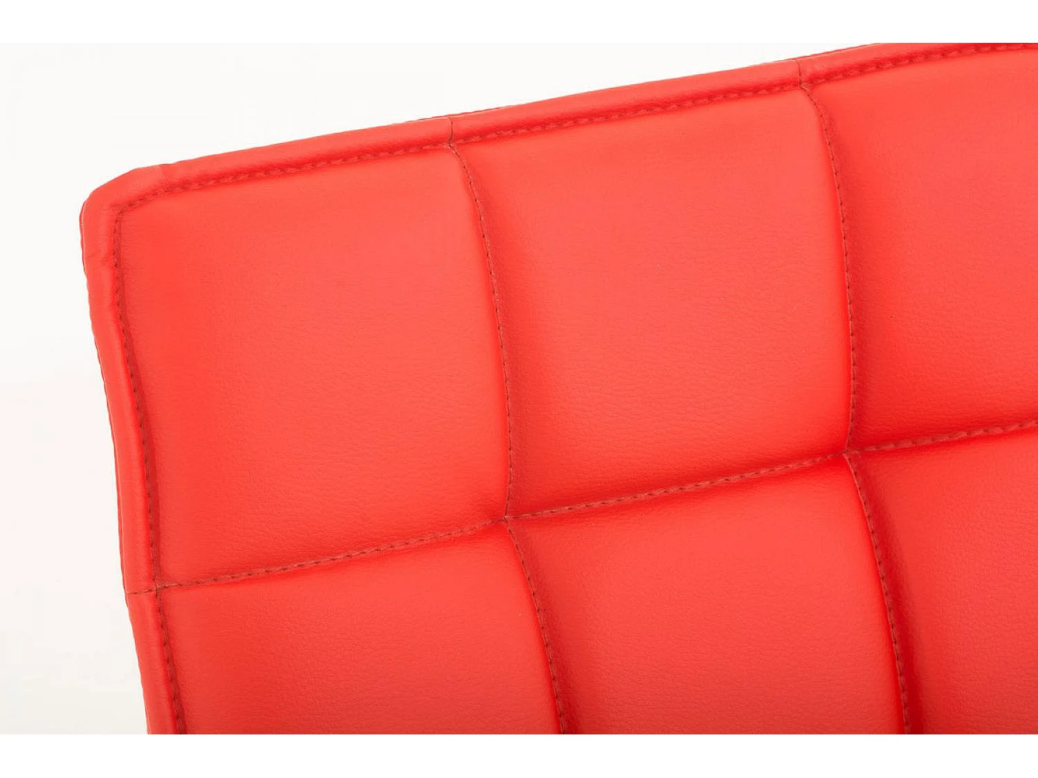 Eetkamerstoelen - Kunstleer & zwart - rood - Peking