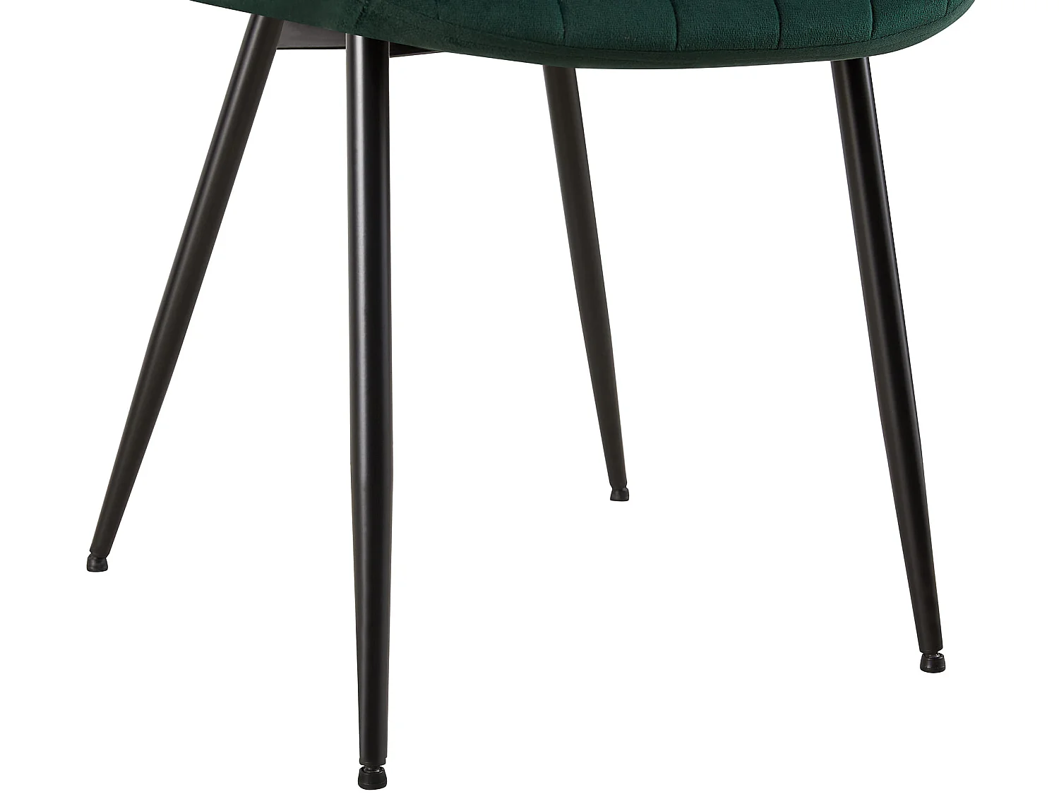 Eetkamerstoelen - Fluweel - groen - Rahden