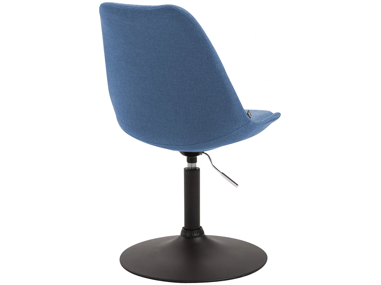 Esszimmerstuhl - Stoff & schwarz - blau - Maverick