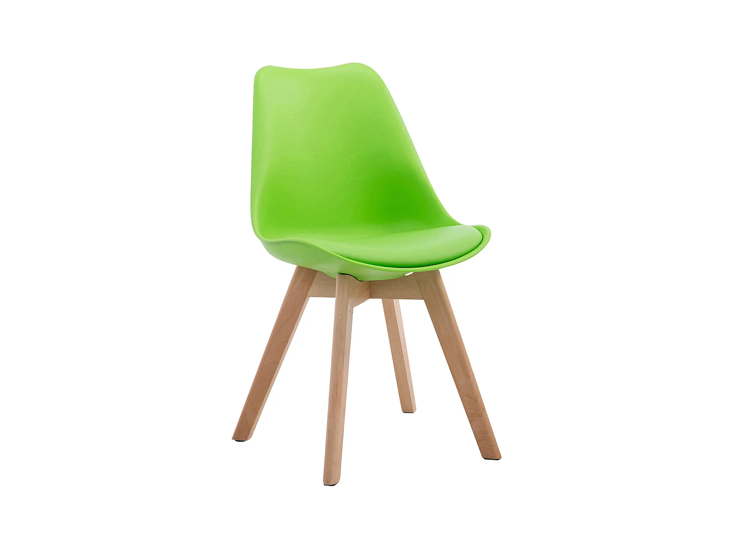 chaise salle à manger - Similicuir & Nature - Vert - Borneo V2
