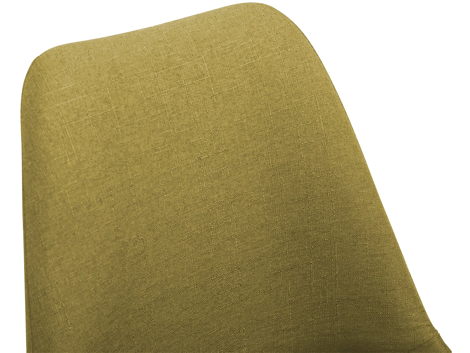 chaise salle à manger - Tissu & Noir - Vert - Maverick