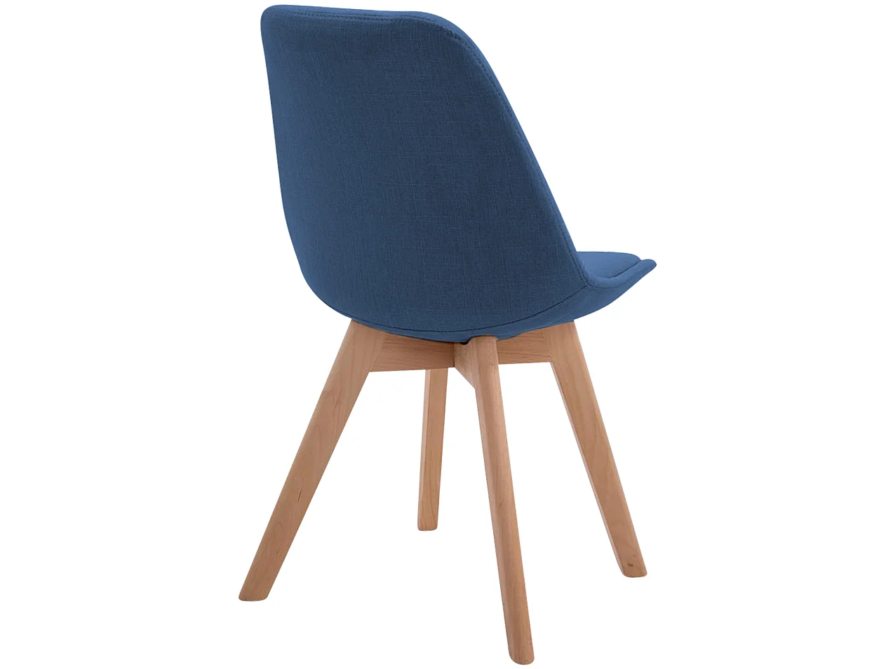 chaise salle à manger - Tissu & Nature - Bleu - Borneo