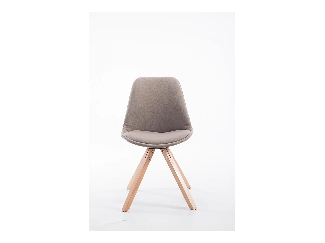 chaise salle à manger - Tissu & Nature - Taupe - Toulouse