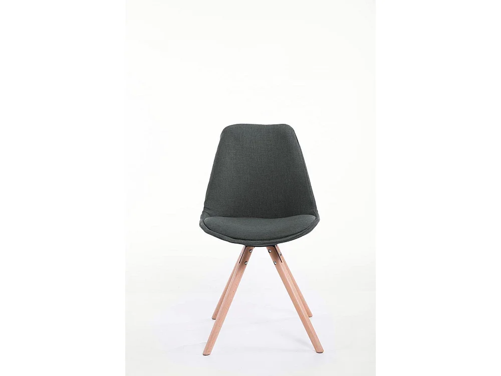 chaise salle à manger - Tissu & Nature - Gris foncé - Toulouse