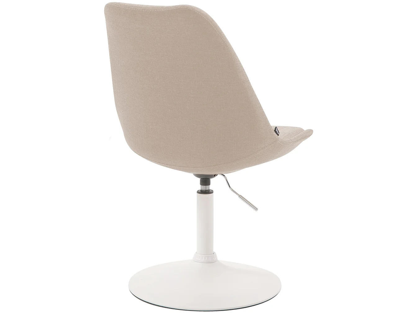 Eetkamerstoelen - Stof & wit - creme - Maverick