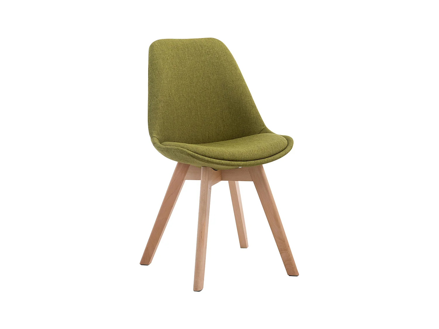 chaise salle à manger - Tissu & Nature - Vert - Borneo