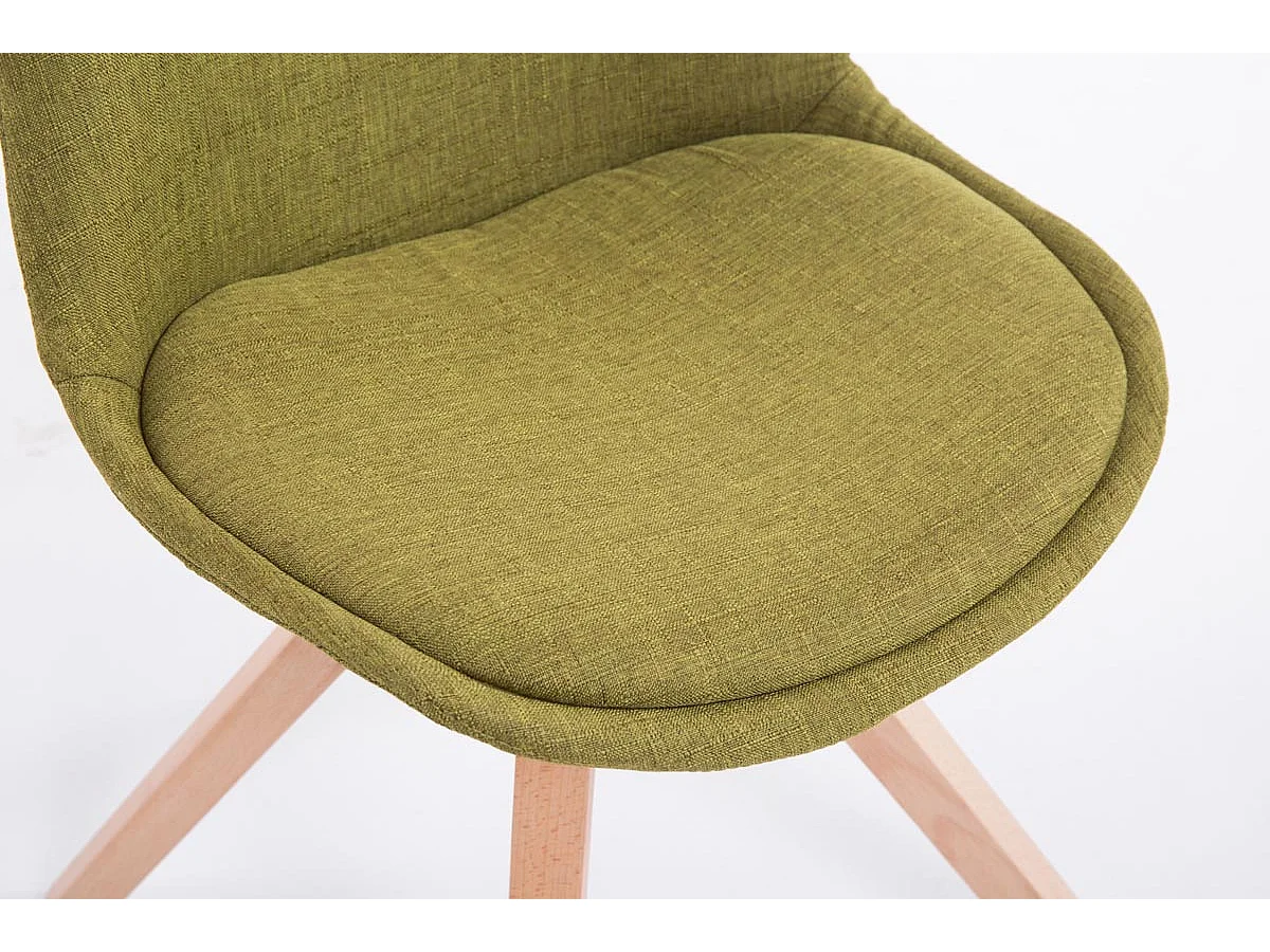 chaise salle à manger - Tissu & Nature - Vert - Toulouse