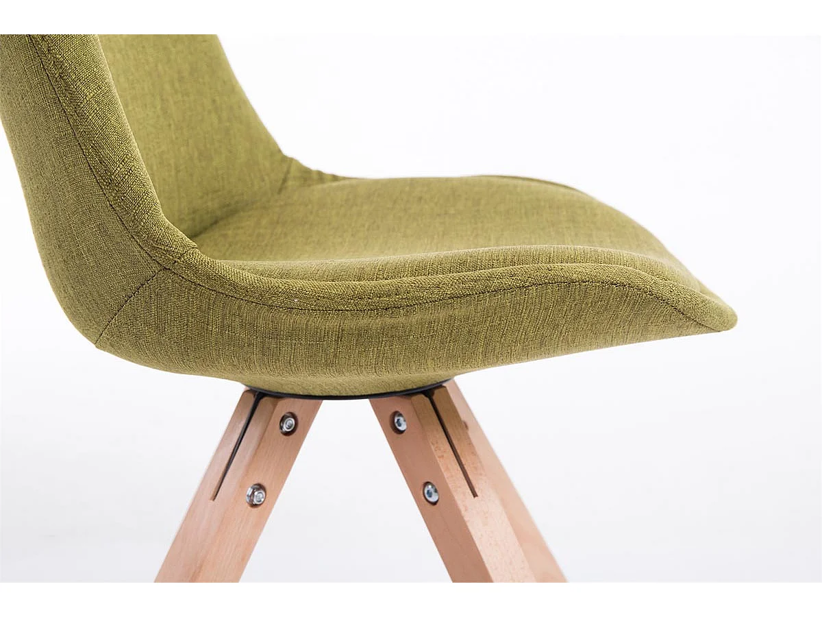 chaise salle à manger - Tissu & Nature - Vert - Toulouse