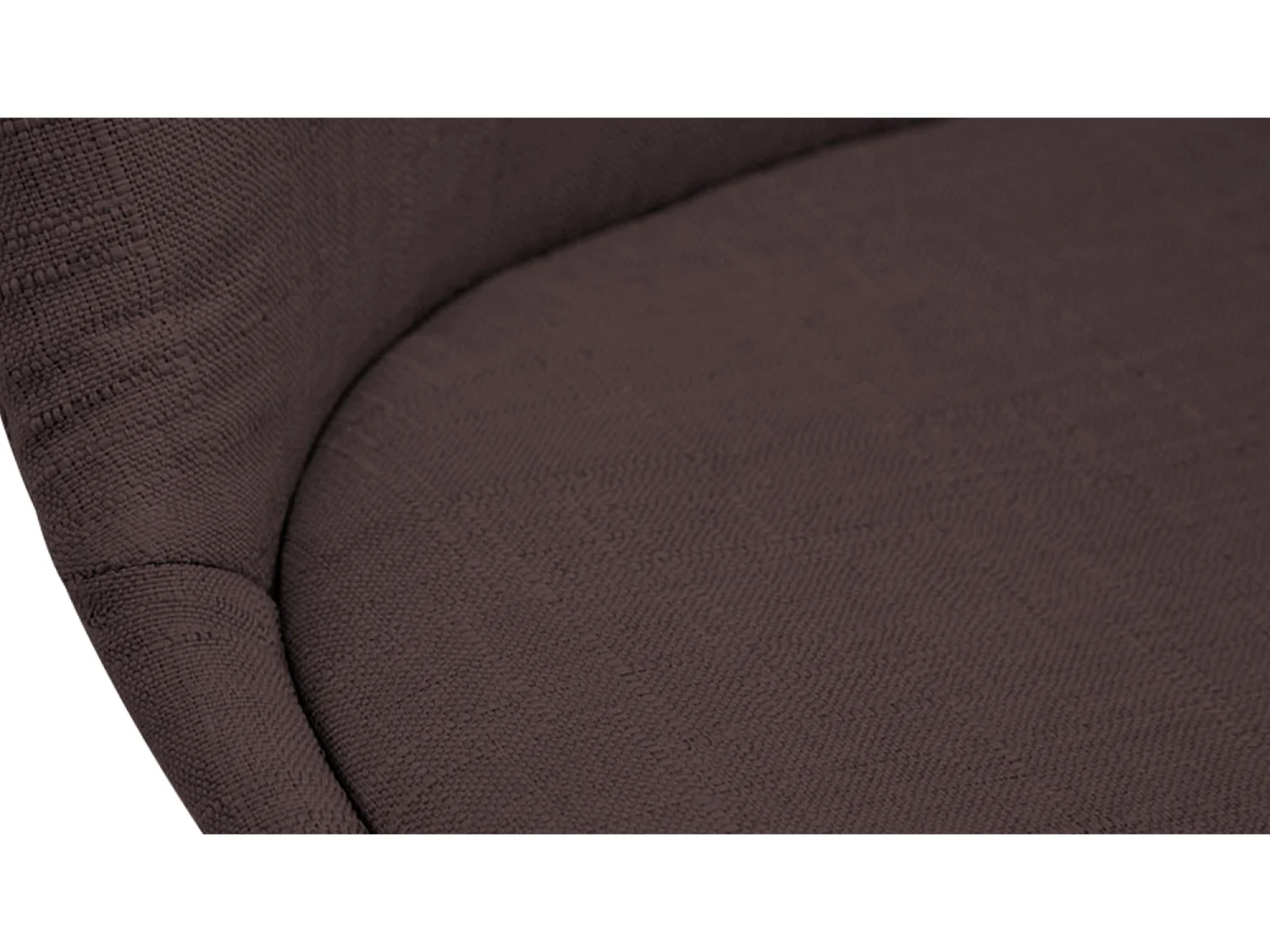 chaise salle à manger - Tissu & Nature - Marron - Borneo