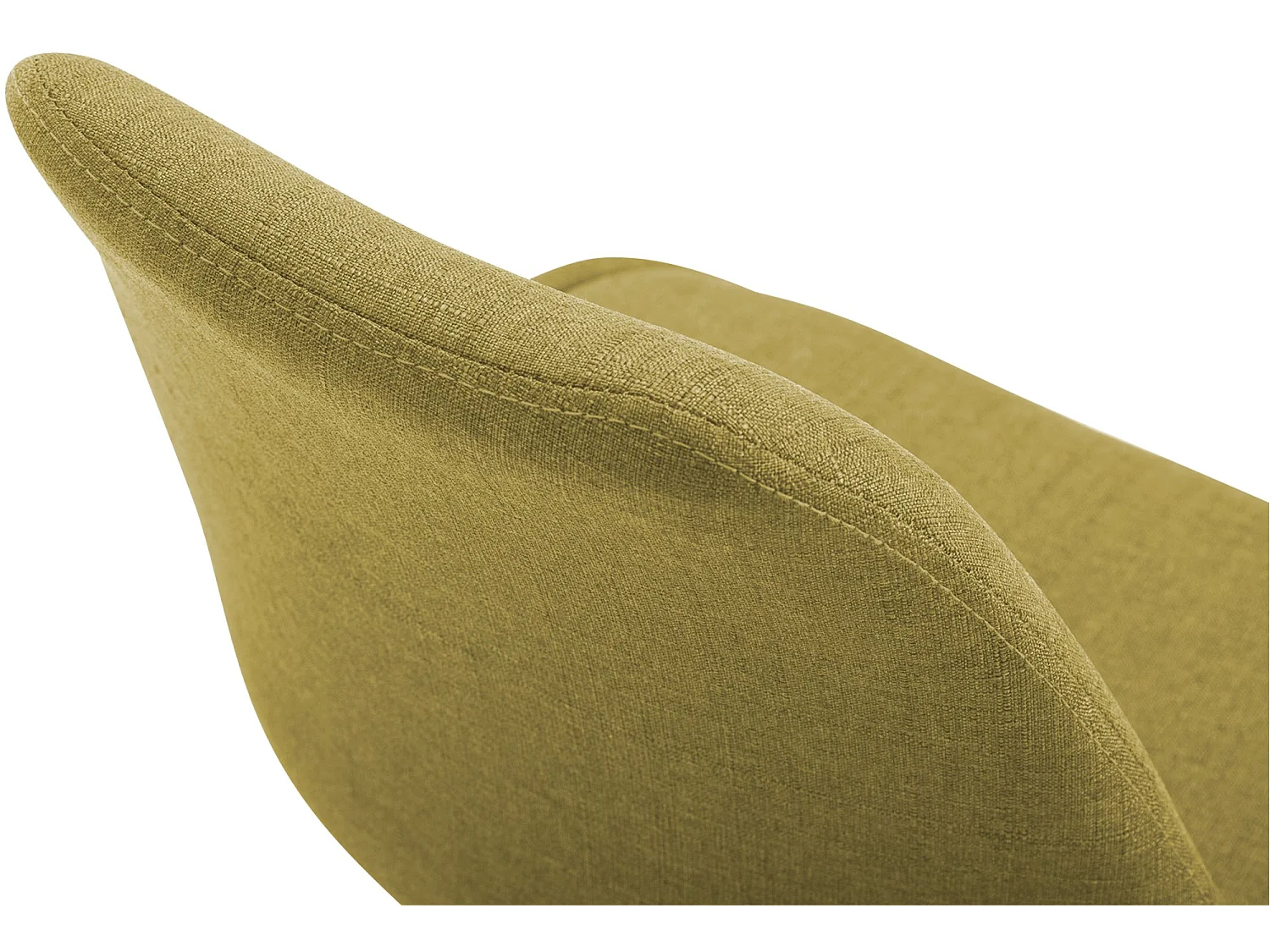 Eetkamerstoelen - Stof & wit - groen - Maverick
