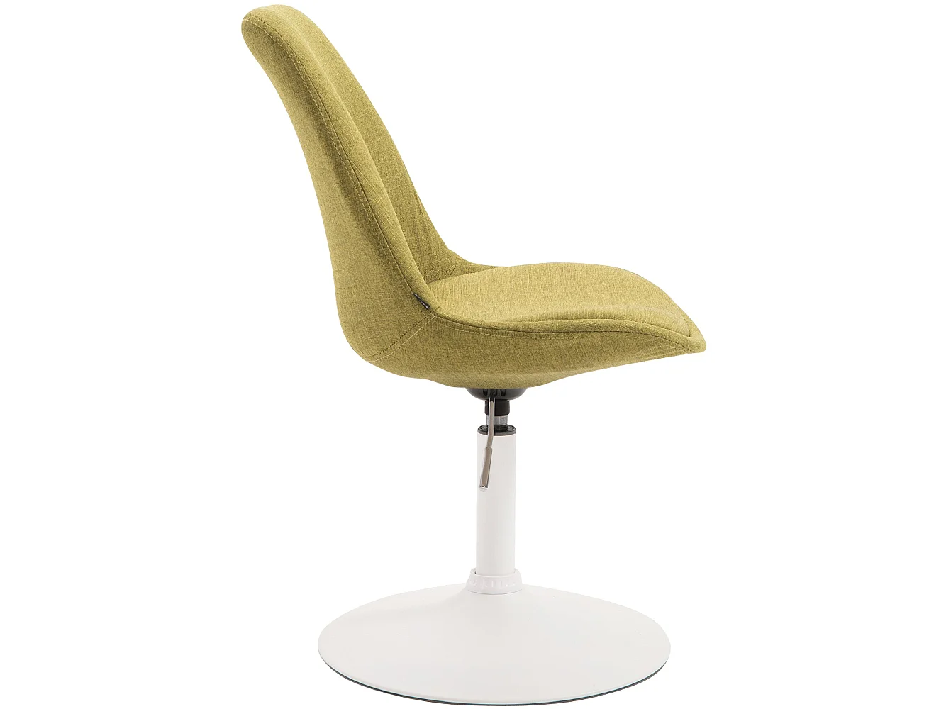 Eetkamerstoelen - Stof & wit - groen - Maverick