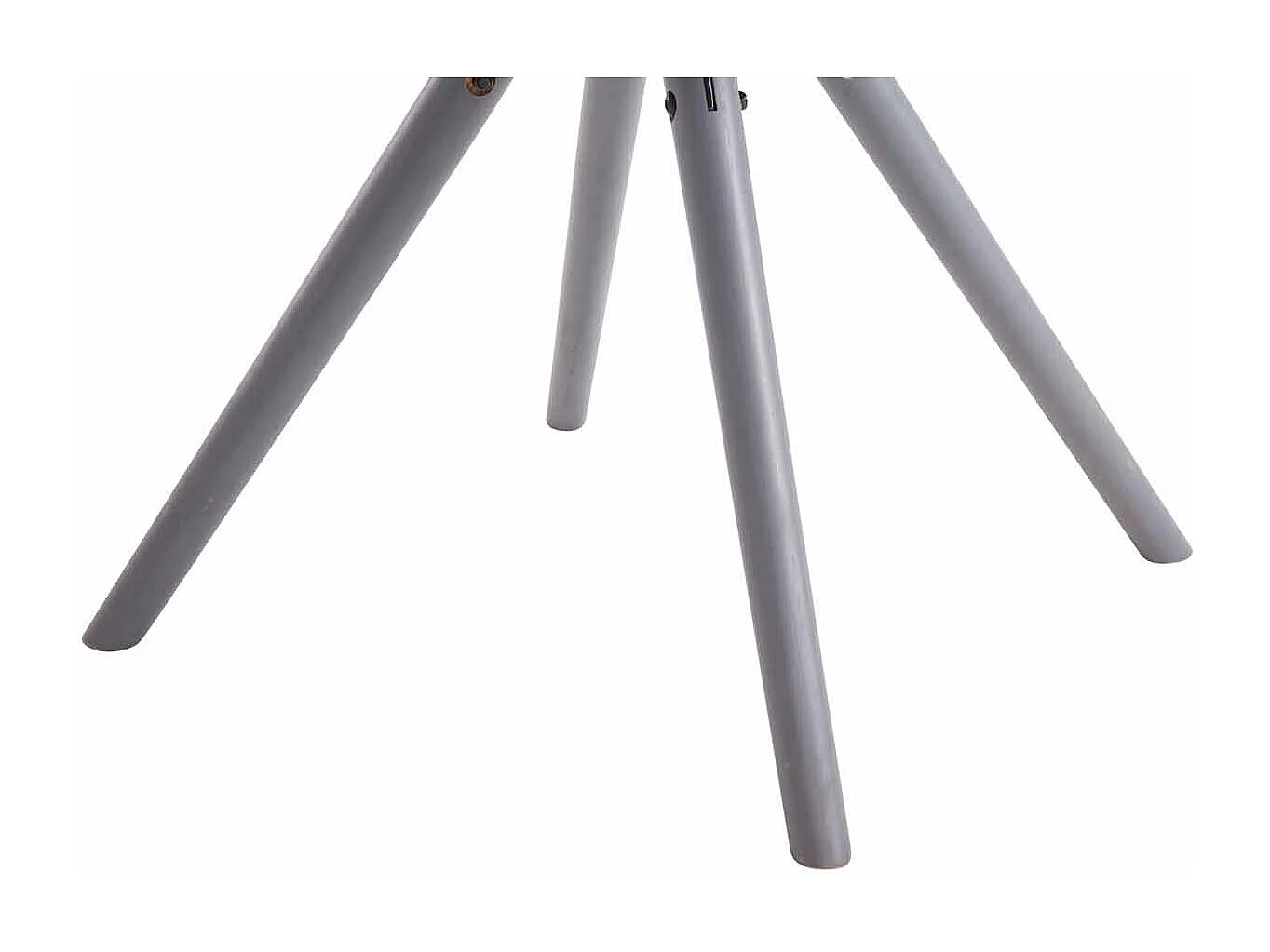 chaise salle à manger - Tissu & Gris - Gris foncé - Toulouse