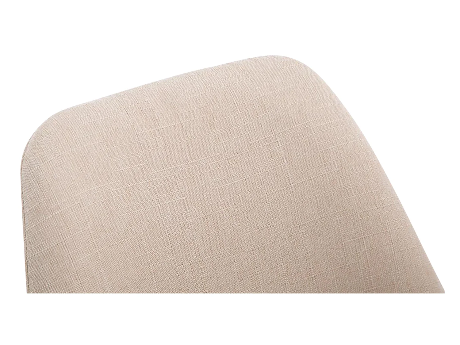 Eetkamerstoelen - Stof & natura - creme - Borneo