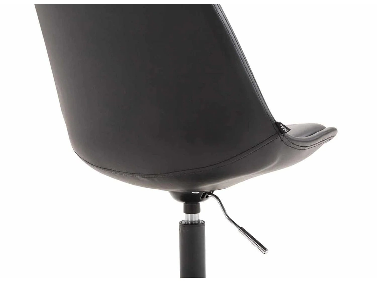 Lot de 4  chaise salle à manger - Similicuir & Noir - Noir - Maverick