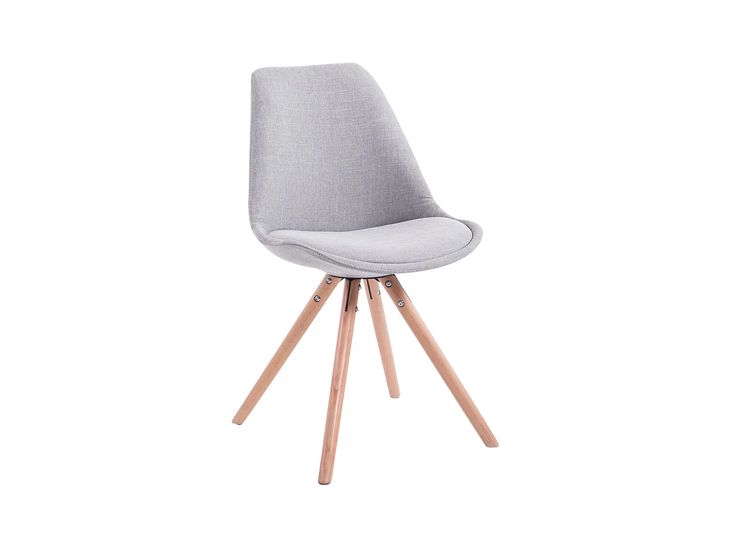 chaise salle à manger - Tissu & Nature - Gris - Toulouse