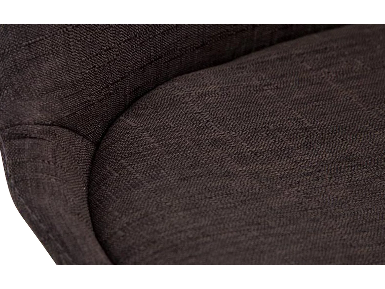 chaise salle à manger - Tissu & Nature - Gris foncé - Borneo