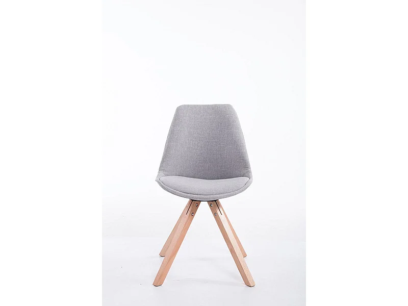 chaise salle à manger - Tissu & Nature - Gris - Toulouse