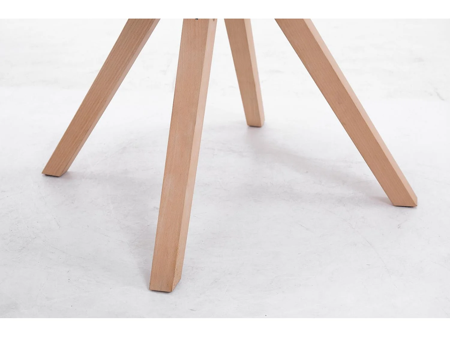 Eetkamerstoelen - Stof & natura - grijs - Toulouse