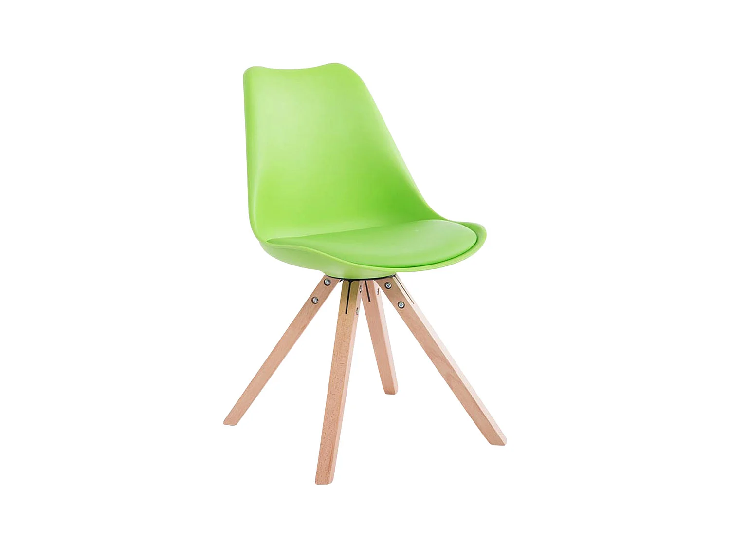 chaise salle à manger - Similicuir & Nature - Vert - Toulouse