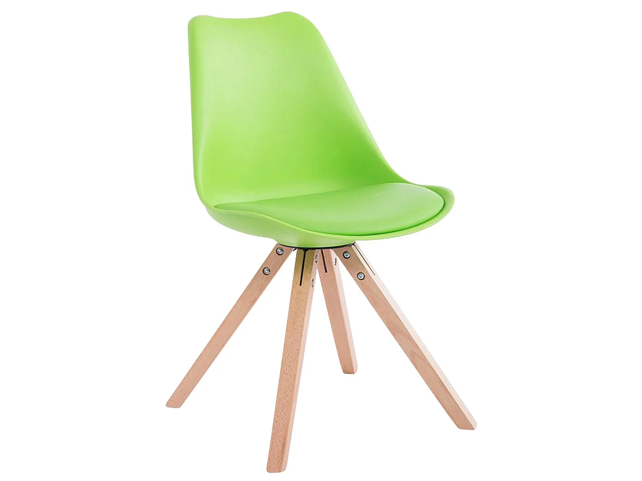 chaise salle à manger - Similicuir & Nature - Vert - Toulouse
