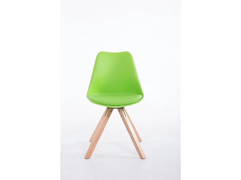 chaise salle à manger - Similicuir & Nature - Vert - Toulouse