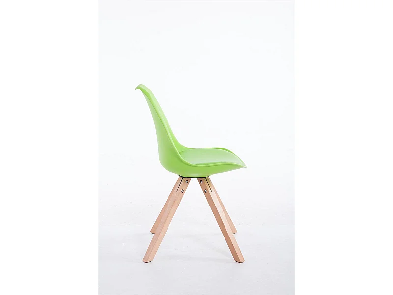chaise salle à manger - Similicuir & Nature - Vert - Toulouse