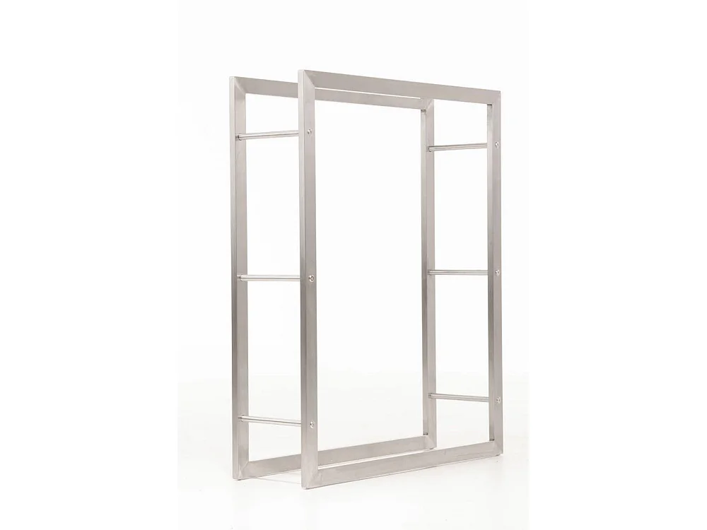 Porta legna - Metallo - 80 x 25 x 100cm - acciaio - Keri