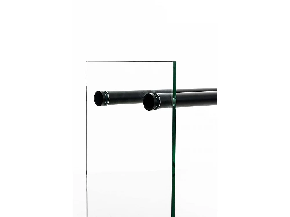 Brandhoutrek  - Glas - 35x80x60 cm - helder/glas - Dacio