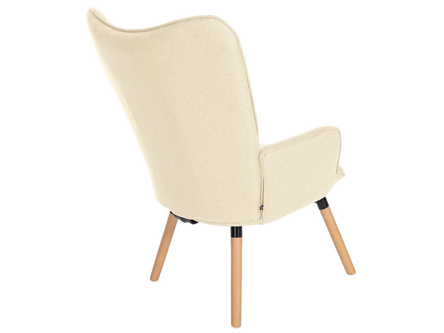 Fauteuil - Stof & Hout - creme - Garding